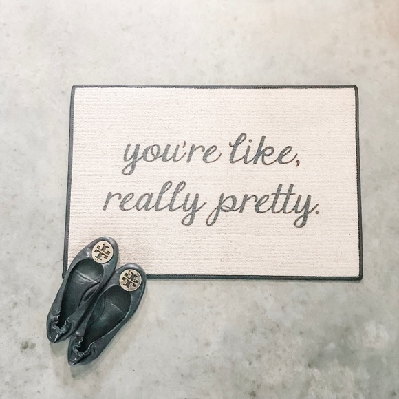 Like, Really Pretty Door Mat NWOT - Picture 2 of 3